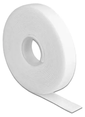 Productafbeelding van Delock klittenband op rol, lengte 3 meter, breedte 13 mm, wit
