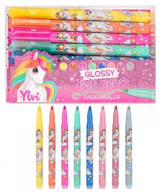 Image de Ylvi Glossy Set de feutres