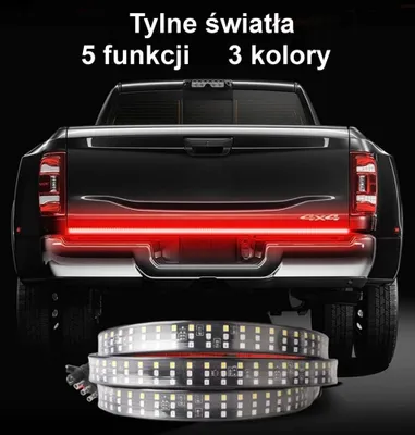 Produktbild von LED-Leuchten für Bremse, Rücklicht, Rückwärtsgang und Blinker, 1,5 m