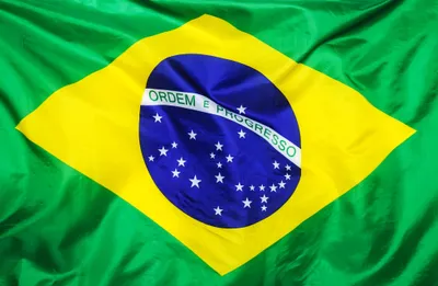 Produktbild von Flagge Brasilien mit Ösen - reißfest - 90 x 150 cm