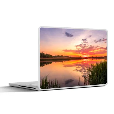 Produktbild von MuchoWow® Laptop Aufkleber Sticker Cover Wasser - Luft - Natur 31x22.5 cm - Laptop-Deko