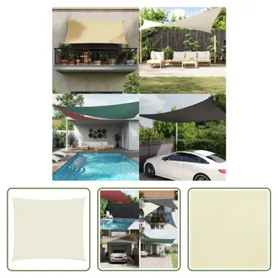Produktbild von The Living Store Sonnensegel Oxford-Gewebe Rechteckig 2,5x3 m Creme