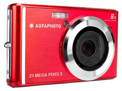 Produktbild von AgfaPhoto Realishot DC5200, 21 MP, 5616 x 3744 Pixel, CMOS, HD, 89 g, Rot