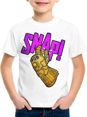 Produktbild von style3 Thanos Snap Kinder T-Shirt infinity superheld kino