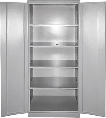 Produktbild von Stahlschrank Owl mit 4 Fachboden | HxBxT 192x78x58cm | Lichtgrau