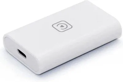 Obrázok produktu pre Univerzálny bezdrôtový adaptér CarPlay – Plug-and-Play dongle – biely – pre automobily