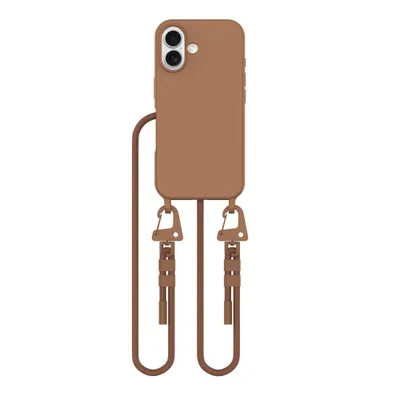 Zdjęcie produktu dla Etui Tech-Protect Magnecklace z Smyczą MagSafe DO iPhone 16 Brązowe
