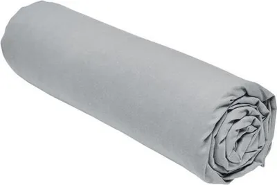 Produktbild von Spannbettlaken – 160 x 200 + 23 cm glatt – Stahl