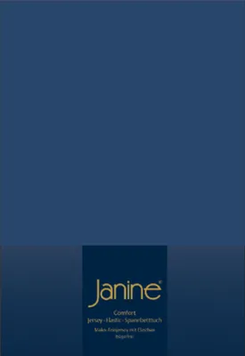 Produktbild von Janine ELASTIC Spannbetttuch 5002 .  150 X 200 marine
