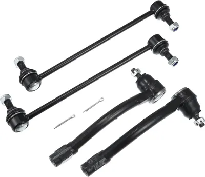 Produktbild von 4 Stück Auto Vorderer Stabilisator Koppelstangen äußere Spurstangen für Hyundai Elantra 2013-2016 für Hyundai Elantra Coupe 2013-2014