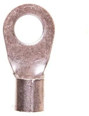 Productafbeelding van Koperen ringklemmen, type Cu KOA, geschikt voor kabels met een doorsnede van 6-2,5 mm², verpakking van 100 stuks