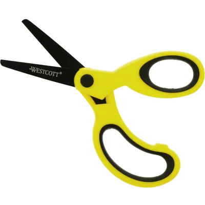 Produktbild von Westcott Kinderschere KidsNEON E-21563 00 runde Spitze 13cm gelb