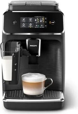 Obrázek produktu pro Philips Series 2200 LatteGo EP2232/40 Plně automatický kávovar, Espresso kávovar, 1,8 l, Mletá káva, Vestavěný mlýnek, 1500 W, Černá