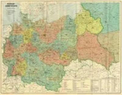 Obrázok produktu pre Großdeutsches Reich - Postleit-Gebietskarte, März 1944. 2 Bd.