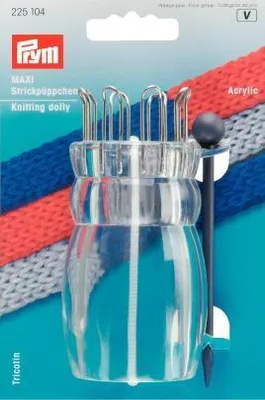 Zdjęcie produktu dla PRYM Knitting Poppet Maxi z igłą, długość 98 mm, Ø 47 mm