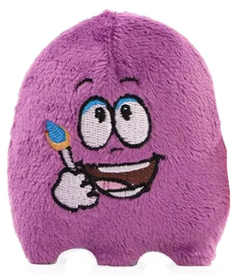 Immagine prodotto di Mbw - Peluche antistress "MiniFeet" LT6077 (taglia unica) (viola)