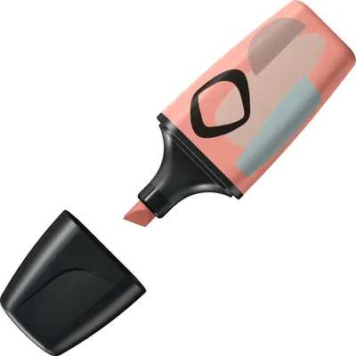 Image de STABILO BOSS MINI marqueur 1 pièce(s) Pointe biseautée Marron