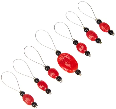 Productafbeelding van Markeermarkers voor breien - 7 stuks - Tangerine