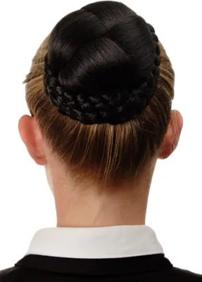 Produktbild von WIG ME UP Dutt Haarteil geflochten Haarknoten Dunkelbraun N796-3