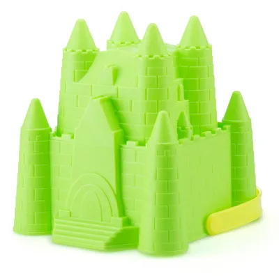 Produktbild von bucket Sandburg Prinzessin 15,5 x 18 cm grün