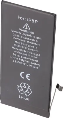 Produktbild von 2990mAh Akku für Apple iPhone 8 Plus, 616-00367, A1864, A1897, A1898, iPhone 8 Plus 3,82V, 11,4Wh ohne Werkzeug