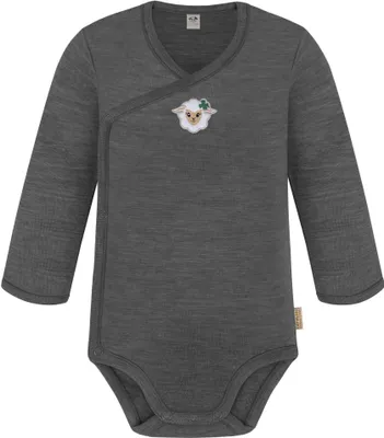 Produktbild von normani Baby Merino Wickelbody Langarm