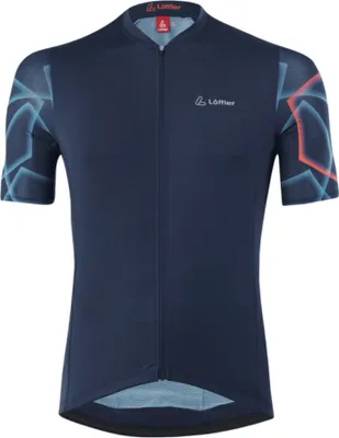 Produktbild von Löffler Kurzarm M Radtrikot FZ Penta Dunkelblau-Blau