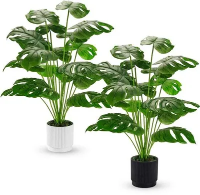 Image de Plantes artificielles grandes (71 cm) pour la décoration d'intérieur