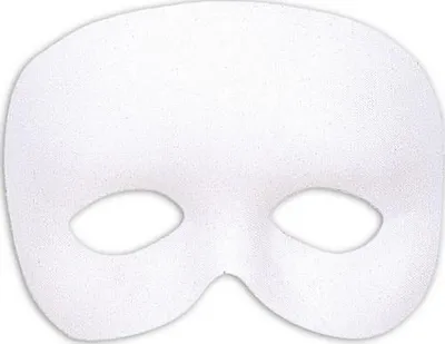 Image de Widmann Masque pour les yeux blanc Fantôme