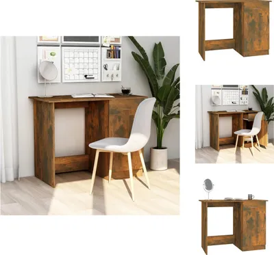 Obrázok produktu pre vidaXL Písací stôl údený dub 100x50x76 cm materiál na báze dreva - Písacie stoly
