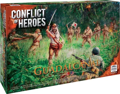 Brettspiel: Guadalcanal Pazifik 1942, 2-4 Spieler, ab 13 Jahren