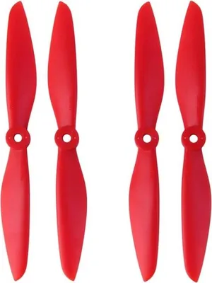 Immagine prodotto di 10 coppie 6040 PC fibra composito elica CW CCW per Quadcopter (rosso)