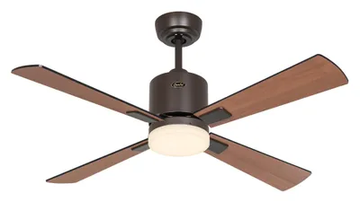 Obrázek produktu pro Stropní ventilátor ECO NEO III 103 bronz – černá/teak, WiFi, s osvětlením