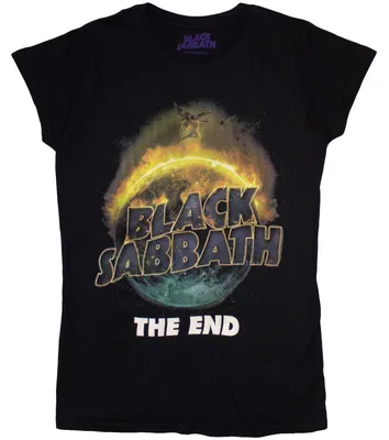 Zdjęcie produktu dla Black Sabbath The End Black M Damskie Koszulka