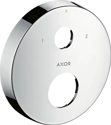 Produktbild von Verlängerungsrosette AXOR rund, 2-Loch, 0-1-2 polished gold optic polished gold optic