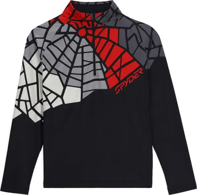 Immagine prodotto di Felpa Spyder Legacy con mezza cerniera, nero, taglia S, uomo, nero, taglia S
