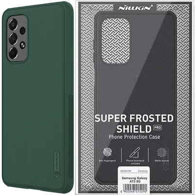 Produktbild von Nillkin Super Gefrostet Schild Pro Dauerhafte Fall Abdeckung Samsung Galaxy A73 Grün