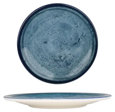 Produktbild von Kütahya Porselen Dessertteller - Blue Stone - Porzellan - 19 cm