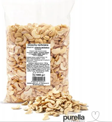 Obrázok produktu pre Bakalland Kešu orechy Premium 1000 g – podľa BRC