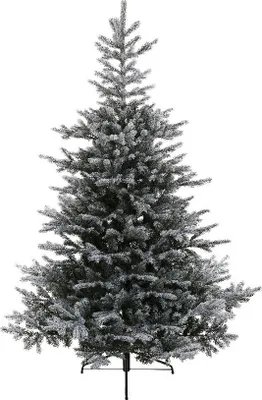 Produktbild von Weihnachtsbaum verschneit Grandis Tanne klappbar Baum Durchmesser 162 cm - Everlands