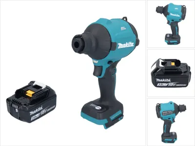 Produktbild von Makita DAS 180 F1 Akku Gebläse 18 V Brushless + 1x Akku 3,0 Ah - ohne Ladegerät