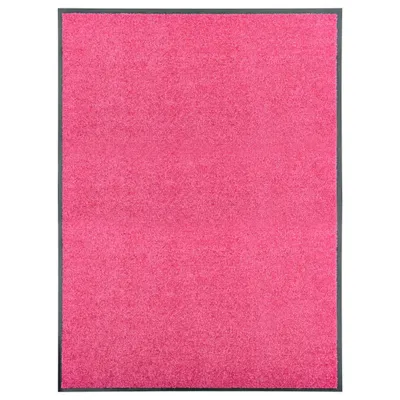 Produktbild von Fußmatte Waschbar Rosa 90x120 cm