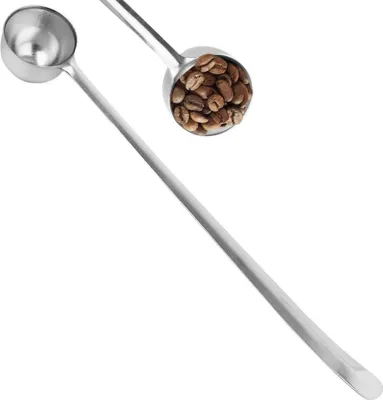 Produktbild von Messlöffel Kaffeelöffel Küchenlöffel aus Stahl zum Schöpfen und Abmessen 6 g