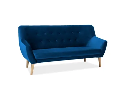 Produktbild von Dreisitziges Sofa NIKOLINA – blau
