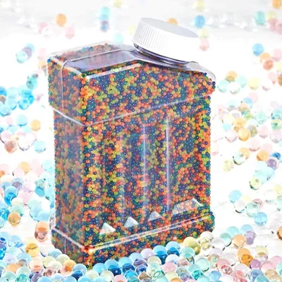 Produktbild von Wasserperlen-Set, 60.000 Stück, ungiftig, ideal zum Basteln, Dekorieren und als Pflanzenfüller