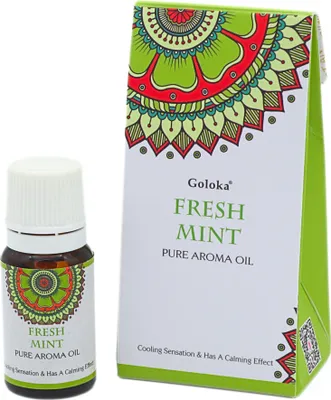 Produktbild von Goloka Duftöl - Naturdüfte für Aromatherapie, Diffusor, Duftlampe | (Frische Minze)