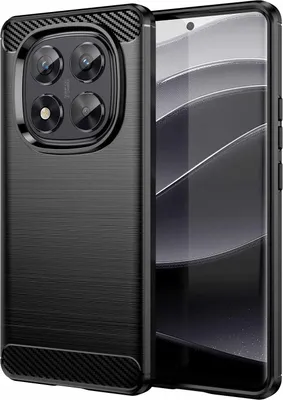 Zdjęcie produktu dla Etui ochronne SPACECASE Carbon do Redmi Note 14 Pro 5G black