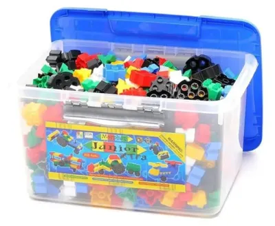 Productafbeelding van Constructieblokken Morphun Junior Xtra, 500 stuks - geschikt voor kinderen vanaf 5 jaar