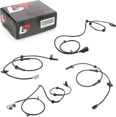 Produktbild von 4x ABS Sensor Raddrehzahlregler Set vorne hinten für NISSAN TEANA J31