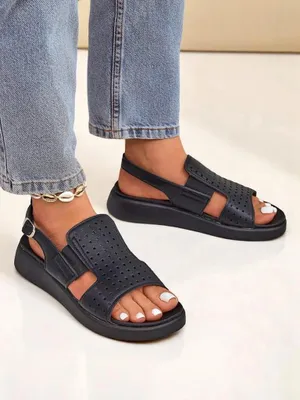 Produktbild von Royalfashion Damen Sandalen mit dicker Sohle BreezyStep, Größe 37